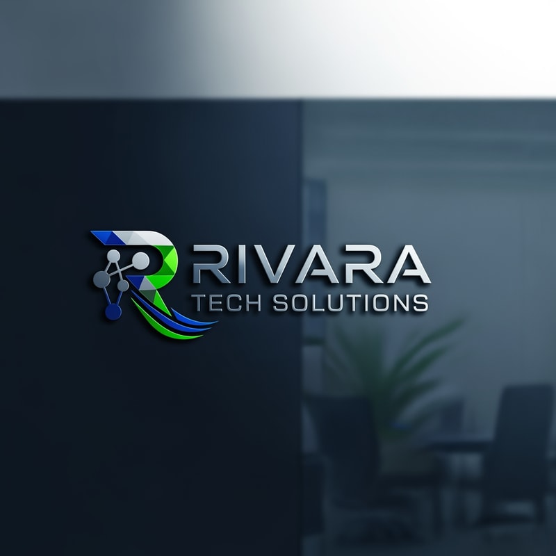 create a logo design for RIVARA Tech Solutions
