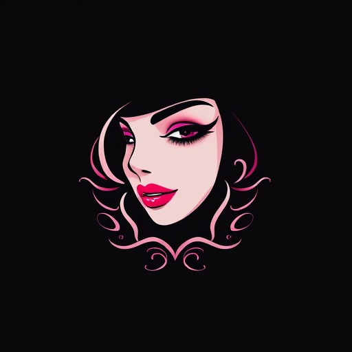 Professional logo design. Makeup artist 