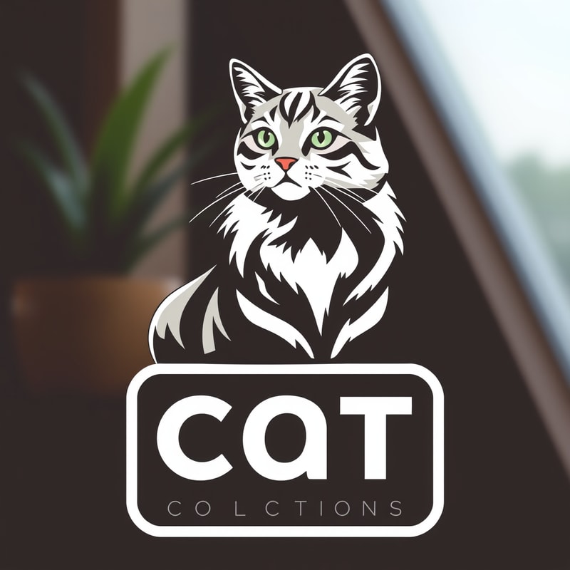Professional logo design. Cat