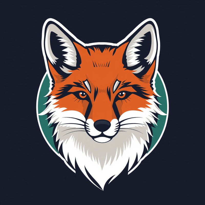 Professional logo design. Fox 
