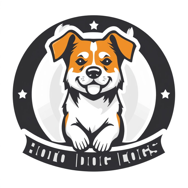 Professional logo design. Dog
