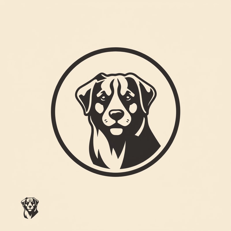 Professional logo design. dog logo